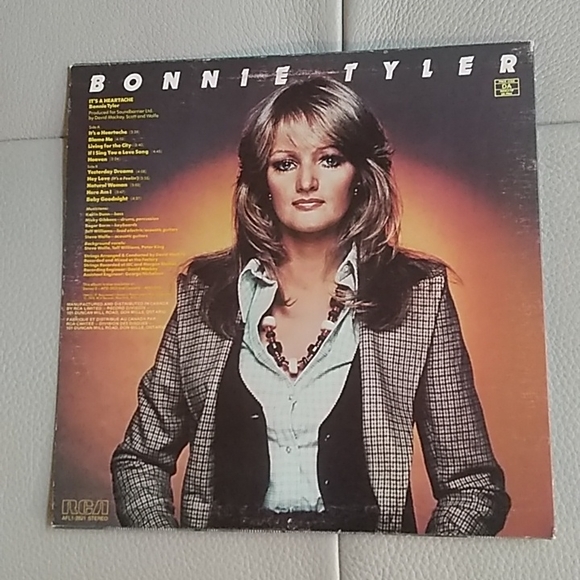 Bonnie Tyler - It's a Heartache LP - Picture 2 of 4